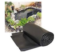 NIUSABOU Pond FlexibleLiner, 20 Mil HDPE Pond Liner, for Ponds, Water Gardens - Multiple Sizes(6x7.6m(20x25FT))
