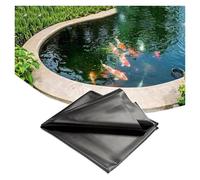 NIUSABOU Pond FlexibleLiner, Black HDPE Pond Membrane Multiple Sizes for Fish Ponds Streams Fountains Landscap(2x6.0m/6.5 x 20ft)