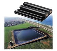 NIUSABOU Pond FlexibleLiner, HDPE Fish Pond Liner Black Multiple Sizes(7x14.0m/23ft x 46ft)