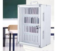 NIUSABOU scatola del cellulare, Armadietto portacellulare in alluminio for 12-60 dispositivi, diverse dimensioni, con 2 opzioni di montaggio(38x24x52cm/15x9x20inch)