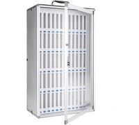 NIUSABOU scatola del cellulare, Scatola portaoggetti for telefono cellulare con serratura in metallo, montaggio a parete, scomparti multipli, dimensioni multiple(60 Slots)