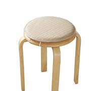 NIUSABOU sedie da pranzo, Cuscini rotondi for sedie da pranzo in spugna con lacci, senza sedia, multicolore, diverse misure(G,34cmx34cm(13x13inch))