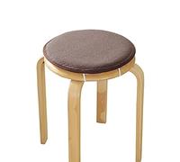 NIUSABOU sedie da pranzo, Cuscini rotondi for sedie da pranzo in spugna con lacci, senza sedia, multicolore, diverse misure(D,34cmx34cm(13x13inch))