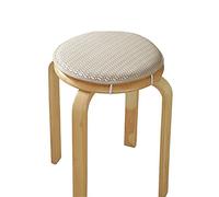NIUSABOU sedie da pranzo, Cuscini rotondi for sedie da pranzo in spugna con lacci, senza sedia, multicolore, diverse misure(H,40cmx40cm(15x15inch))