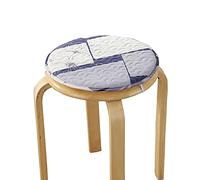 NIUSABOU sedie da pranzo, Cuscino for sedia con spugna da 2,5 cm multicolore, diverse misure(J,Diameter:30cm(12inch))