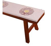 NIUSABOU sedie da pranzo, Cuscino for sedia e panca con lacci for interni ed esterni multicolore, diverse misure(I,120x35x3cm(47x14x1inch))