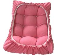 NIUSABOU sedie da pranzo, Cuscino for sedia e panca, spessore 7 cm, con lacci, multicolore, diverse misure, personalizzabile(L,30x50cm(12x20inch))