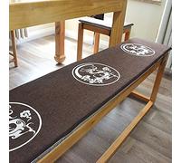 NIUSABOU sedie da pranzo, Cuscino for seduta personalizzabile in cotone e lino multicolore, diverse misure(E,30x140x3cm(12x55x1inch))