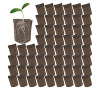 NIUSABOU Spugne quadrate per Coltura idroponica, Grow Sponges 30 Pezzi Starter di Semi Torba Marrone for la germinazione idroponica