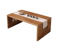 NIUSABOU tavolo da pranzo giapponese, Tavolo da tè giapponese tatami pieghevole in bambù, stile retrò, in noce, diverse dimensioni(80 * 37 * 30cm)