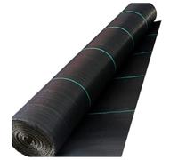 NIUSABOU Tessuto barriera Anti-Erbacce da Giardino, Tessuto for Il Controllo delle Erbacce Resistente e, Copertura del Terreno da 1 m x (20-200)(1m x 100m)