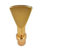 NIUSABOU Ugello a spruzzo per Fontana in Ottone, Ugello for Fontana d'Acqua a Coda D'Anatra in Ottone e Acciaio Inossidabile, Diverse Dimensioni(3l4 inch (Brass))