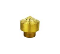 NIUSABOU Ugello a spruzzo per Fontana in Ottone, Ugello for Fontana in Ottone e Acciaio Inossidabile, Diverse Dimensioni, Tenda for fuochi d'artificio, spruzzo a Pioggia(1.5 (Brass))