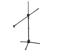 NIUSABOU Un microfono universale, Supporto for microfono da pavimento con braccio oscillante regolabile, treppiede in metallo for palcoscenici for musica in streaming dal vivo