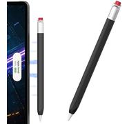 NIUTRENDZ Custodia classica esagonale, compatibile con Apple Pencil 2ª generazione e Apple Pencil Pro, supporta la ricarica magnetica e il doppio tocco (nero)