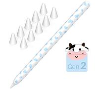 NIUTRENDZ Custodia per Apple Pencil 2 Silicone Compatibile con Apple Pencil 2nd Gen (Blu)