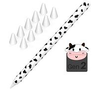 NIUTRENDZ Custodia per Apple Pencil 2 Silicone Compatibile con Apple Pencil 2nd Gen (Nero)