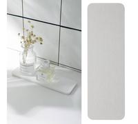 NiuYichee 2 vassoi per sapone da cucina in terra di diatomite, assorbenti d'acqua, pietra assorbente, utilizzata per sapone per le mani, tazze, bottiglie, piante e flaconi per cosmetici