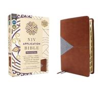 NIV Application Bible, Personal Size, Leathersoft, Brown/ (Rilegato in ecopelle)