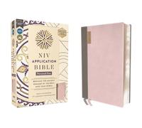 Holy Bible: Niv Application Bible, Personal Size, Leathersoft, Pink, Red Letter, Comfort Print: Bringing the Ancient Message of the Bible into Your World