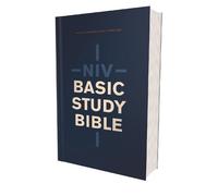 NIV, Basic Study Bible, Economy Edition, Paperback, Blue, Red Letter (Tascabile)