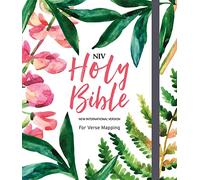 NIV Bible for Journalling and Verse-Mapping: Floral by New International Version