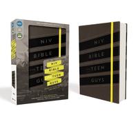 NIV, Bible for Teen Guys, Leathersoft, Charcoal, Elastic (Rilegato in ecopelle)
