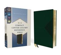 NIV, Compact Center-Column Reference Bible, Leathersoft, (Rilegato in ecopelle)