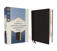 NIV, Compact Center-Column Reference Bible, Leathersoft, (Rilegato in ecopelle)