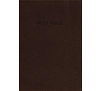 NIV, Foundation Study Bible, Leathersoft, Brown, Red Lett (Rilegato in ecopelle)
