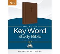 NIV Hebrew-Greek Key Word Study Bible, Brown Leather (Rilegato in ecopelle)