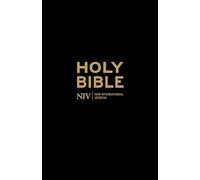 New International Vers NIV Holy Bible - Anglicised Black Gift and Aw (Tascabile)