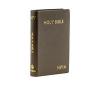 NIV HOLY BIBLE - MEDIUM SIZE INDEXED - WITHOUT ZIP (Brown)