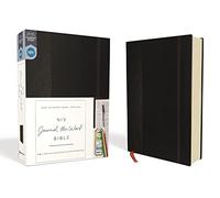 NIV Journal the Word Bible: New International Version, Black, Reflect, Take Notes, or Create Art Next to Your Favorite Verses: Red Letter Edition, Comfort Print