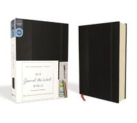 NIV Journal the Word Bible: New International Version, Black, Reflect, Take Notes, or Create Art Next to Your Favorite Verses: Red Letter Edition, Comfort Print