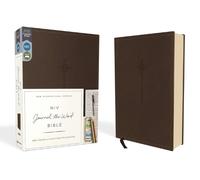 Bibbia – Nuova Versione Internazionale (NIV) – Journal the Word – Rilegato in ecopelle, Red Letter