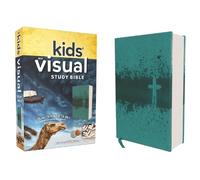 NIV, Kids' Visual Study Bible, Leathersoft, Teal, Full Co (Rilegato in ecopelle)