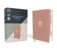 NIV, Larger Print Compact Bible, Leathersoft, Pink, Red L (Rilegato in ecopelle)