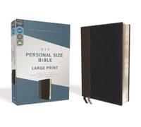 NIV, Personal Size Bible, Large Print, Leathersoft, Black (Rilegato in ecopelle)