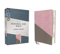 NIV, Personal Size Bible, Large Print, Leathersoft, Pink/ (Rilegato in ecopelle)
