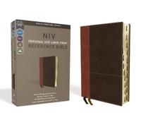 NIV, Personal Size Reference Bible, Large Print, Leathers (Rilegato in ecopelle)