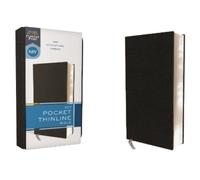 Holy Bible: New International Version, Black Bonded Leather, Thinline, Red Letter, Comfort Print
