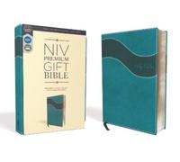NIV, Premium Gift Bible, Leathersoft, Teal, Red Letter, C (Rilegato in ecopelle)