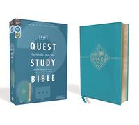 Christianity To NIV, Quest Study Bible, Leathersoft, Teal (Rilegato in ecopelle)