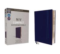 NIV, Reference Bible, Compact, Leathersoft, Blue, Red Let (Rilegato in ecopelle)