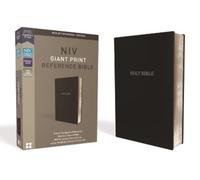 NIV, Reference Bible, Giant Print, Leather-Look, Black, R (Rilegato in ecopelle)