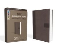 NIV, Super Giant Print Reference Bible (Font Size: 16.5-p (Rilegato in ecopelle)