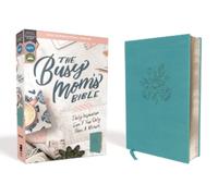 NIV, The Busy Mom's Bible, Leathersoft, Teal, Red Letter, (Rilegato in ecopelle)