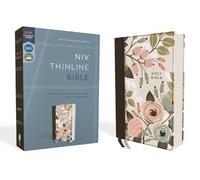 NIV, Thinline Bible, Cloth over Board, Floral, Red Letter, Co (Copertina rigida)