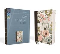 NIV, Thinline Bible, Cloth over Board, Floral, Red Letter, Co (Copertina rigida)